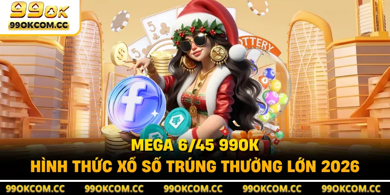 Mega 6/45 99OK - Hình Thức Xổ Số Trúng Thưởng Lớn 2026